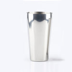 Shaker in acciaio inossidabile 10 in 1 con supporto in bambù, set di strumenti per barman da cocktail con bocca obliqua, 350ml, 550ml, 750ml