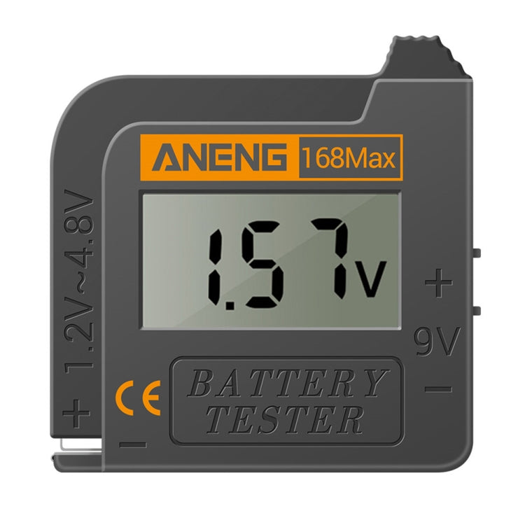 Tester per batteria portatile ANENG 168MAX da 2 pezzi Tester di potenza della batteria ad alta precisione Tester di capacità della batteria