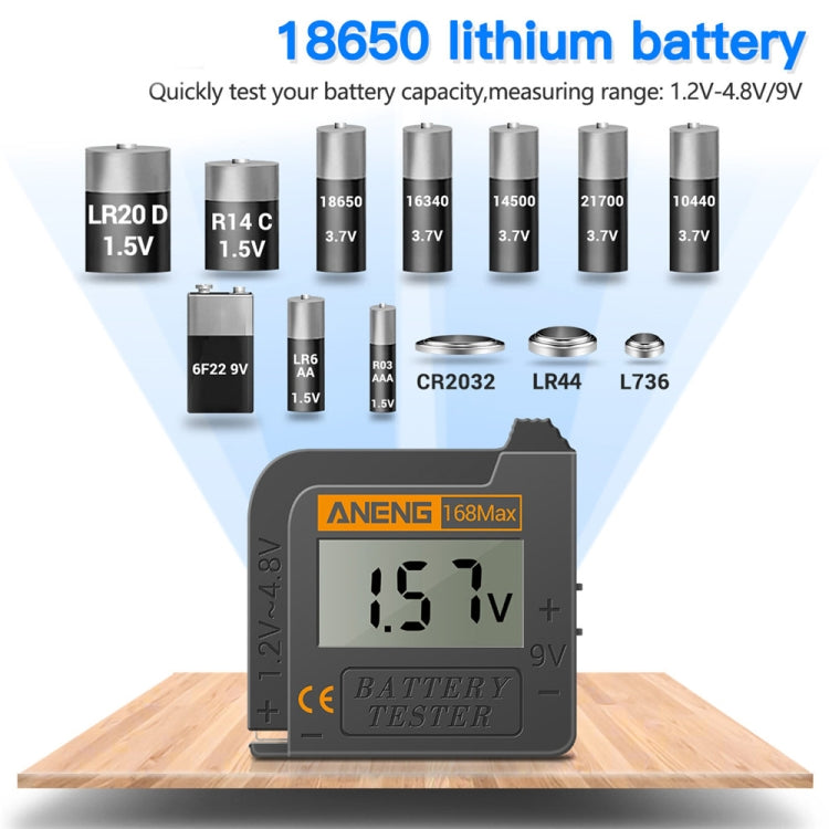 Tester batteria portatile ANENG 168MAX 2 pezzi