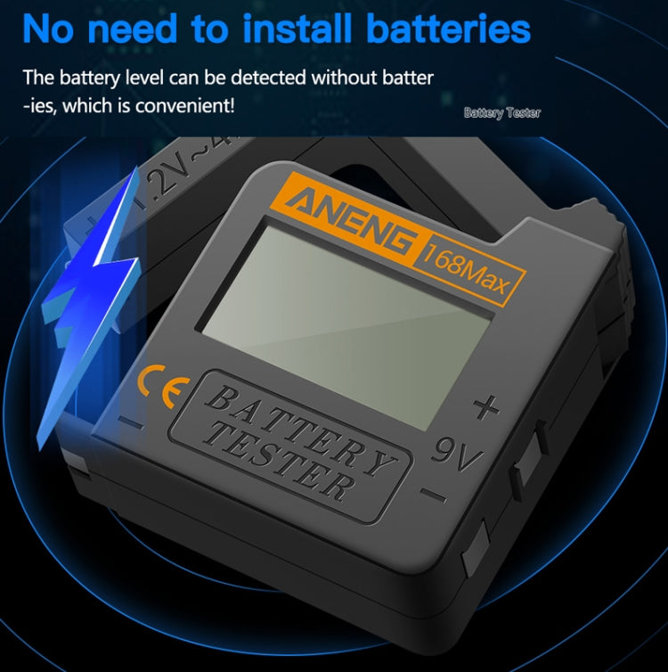 Tester batteria portatile ANENG 168MAX 2 pezzi