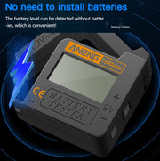 Tester per batteria portatile ANENG 168MAX da 2 pezzi Tester di potenza della batteria ad alta precisione Tester di capacità della batteria