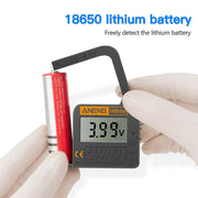 Tester per batteria portatile ANENG 168MAX da 2 pezzi Tester di potenza della batteria ad alta precisione Tester di capacità della batteria