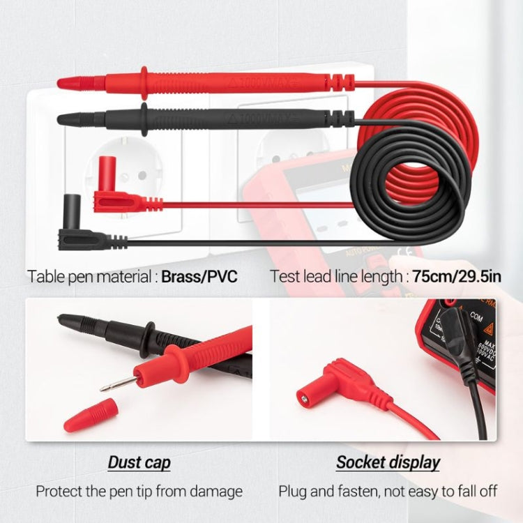 ANENG M118A Multimetro automatico ad alta precisione Misuratore universale digitale per piccola strumentazione multifunzione per elettricisti