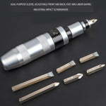 Set di bussole per cacciaviti a percussione per viti ostinate e arrugginite, 7 In 1, 8 In 1, 13 In 1 Iron Box, S2 12 In 1