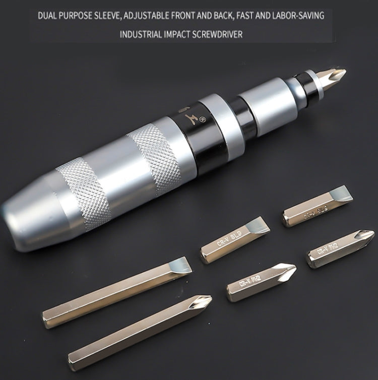 Set di bussole per cacciaviti a percussione per viti ostinate e arrugginite, 7 In 1, 8 In 1, 13 In 1 Iron Box, S2 12 In 1