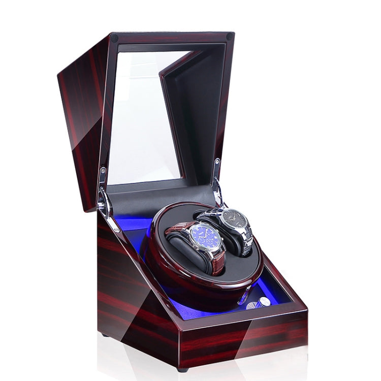 Scatola di avvolgimento del motore rotante dell'orologio meccanico automatico dell'agitatore dell'orologio, spina USA / UE / Regno Unito, Pure Carbon Fiber Pattern, Black & White, All Black, Ebony White, Ebony, Ebony Camel Flannel, Black Camel Flannel ...