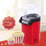 Macchina per popcorn elettrica domestica. Mini insaccatrice per popcorn, EU Plug 220V, US Plug 110V