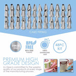 Set di piatti girevoli per decorare torte 205 in 1. Utensili da forno per decorare torte, 205 PCS/Set