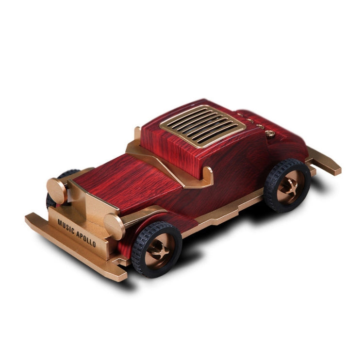 Mini altoparlante Bluetooth retrò con subwoofer in legno AS60