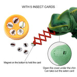 8888 Giocattolo complicato per bambini, telecomando elettrico a infrarossi, camaleonte strisciante, luce respiratoria colorata, Chameleon