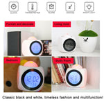 Sveglia con proiezione LED multifunzione Orologio parlante vocale, White without USB cable, Black without USB cable, Black + USB cable, White + USB cable