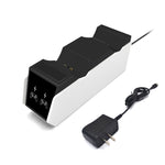 Caricabatterie doppio con maniglie per controller PS5