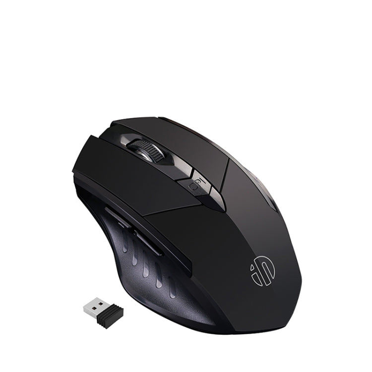 Inphic PM6 6 tasti 1000/1200/1600 DPI Programmazione macro domestica Gaming Mouse meccanico wireless, Black Wireless Charging Silent Version, Gray Wireless Charging Silent Version, Red Wireless Charging Silent Version                                   ...