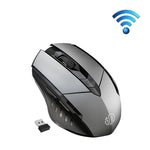 Inphic PM6 6 tasti 1000/1200/1600 DPI Programmazione macro domestica Gaming Mouse meccanico wireless, Black Wireless Charging Silent Version, Gray Wireless Charging Silent Version, Red Wireless Charging Silent Version                                   ...