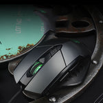 Mouse cablato illuminato Inphic PW1 Game Mute Macro Definition, lunghezza cavo: 1,5 m, Mute Black Business Version, Mute Black Game Version, Mute Red Game Version, Mute Titanium Gray Game Version