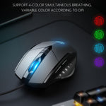 Mouse cablato illuminato Inphic PW1 Game Mute Macro Definition, lunghezza cavo: 1,5 m, Mute Black Business Version, Mute Black Game Version, Mute Red Game Version, Mute Titanium Gray Game Version