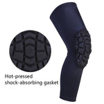 Ginocchiere a nido d'ape pressate a caldo Ginocchiere sportive da arrampicata per basket Equipaggiamento protettivo, S (Black), M (Black), L (Black), XL (Black), XXL (Black), S (White), M (White), L (White), XL (White), XXL (White), S (Red ), M (Red ) ...