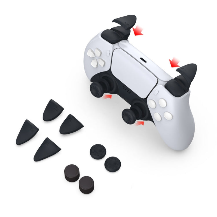 Set 2 pulsanti attivazione + tappo bilanciere per PS5