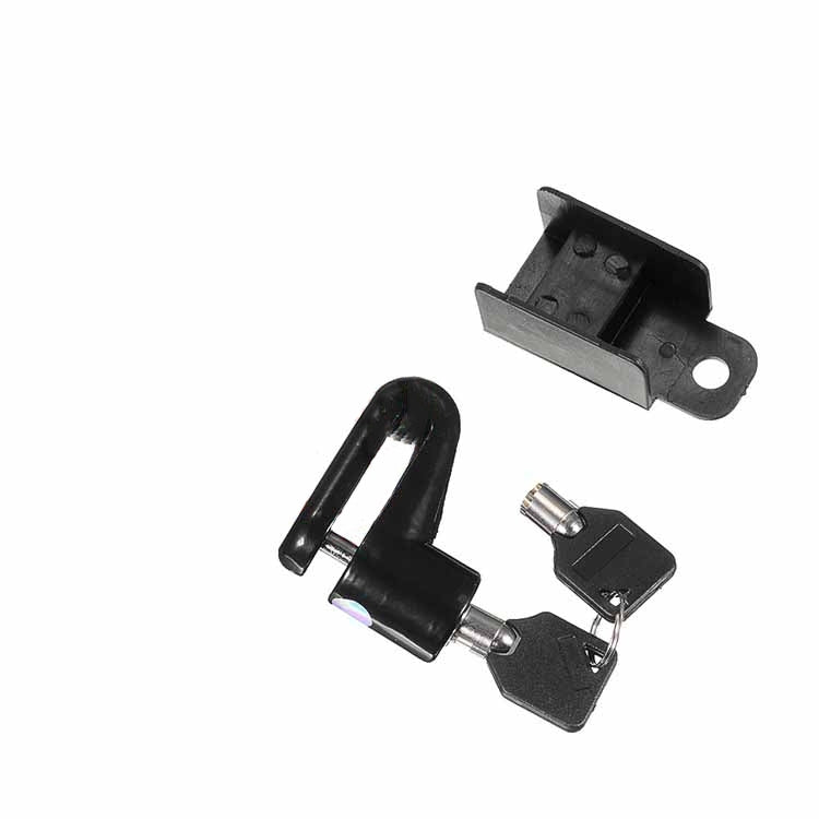 2 PCS Blocco freno a disco per scooter elettrico Accessorio antifurto rinforzato multifunzionale per Xiaomi Mijia M365, Disc Brake Lock (Black), Disc Brake Lock (Red ), Wire Rope (Red)