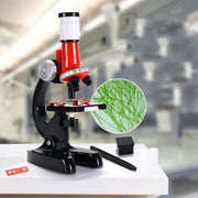 HD 1200 volte microscopio giocattoli scuola primaria attrezzatura per esperimenti di scienze biologiche giocattoli educativi per bambini