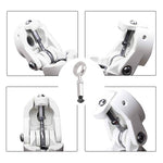 2 pezzi di montaggio dell'anello di trazione della vite di bloccaggio dell'asse dello scooter per Xiaomi Mijia M365