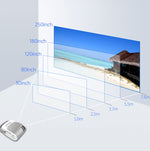 Proiettore HD H5 180 ANSI 1280x800 con Android 8.0