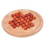 Set 2 pezzi scacchi educativi in legno diametro 14 cm