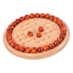 Set 2 pezzi scacchi educativi in legno diametro 14 cm