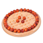 Set 2 pezzi scacchi educativi in legno diametro 14 cm