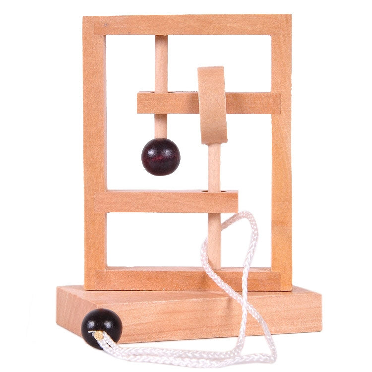 Giocattoli educativi in legno 3D con gioco corda