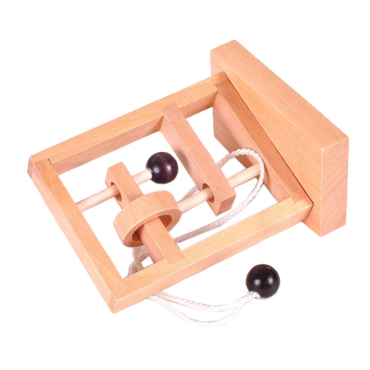 Giocattoli educativi in legno 3D con gioco corda