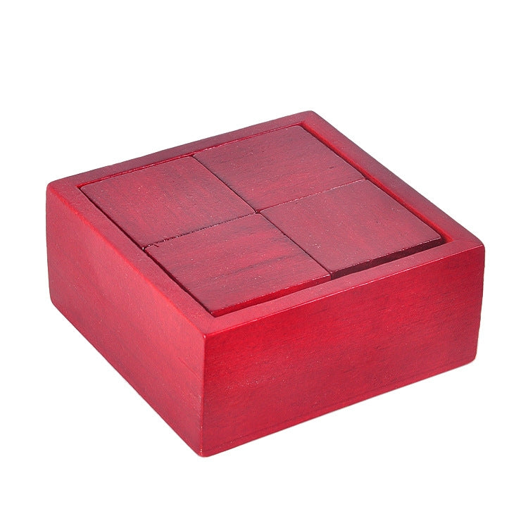 Giocattolo educativo in legno Block Puzzle 2 pezzi