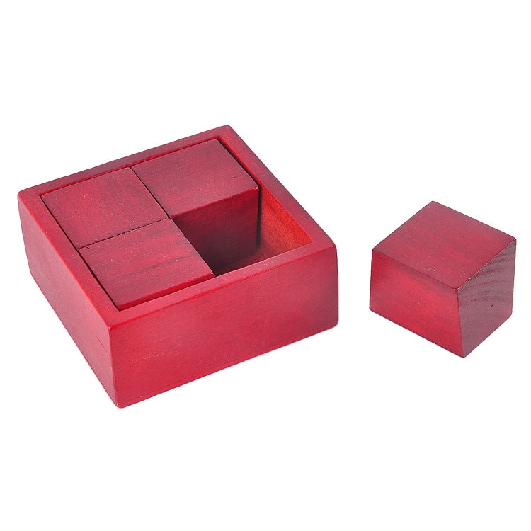 Giocattolo educativo in legno Block Puzzle 2 pezzi