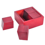 Giocattolo educativo in legno Block Puzzle 2 pezzi