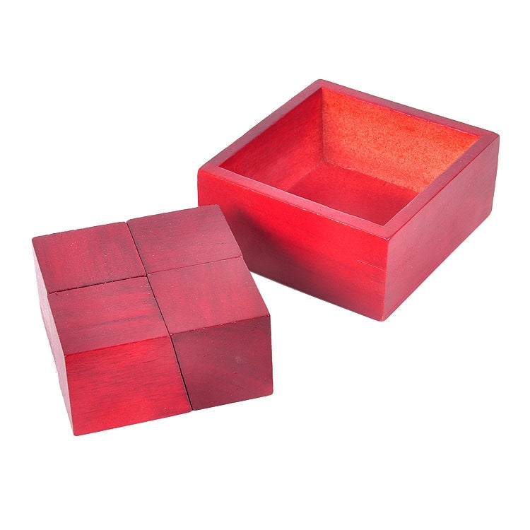 Giocattolo educativo in legno Block Puzzle 2 pezzi
