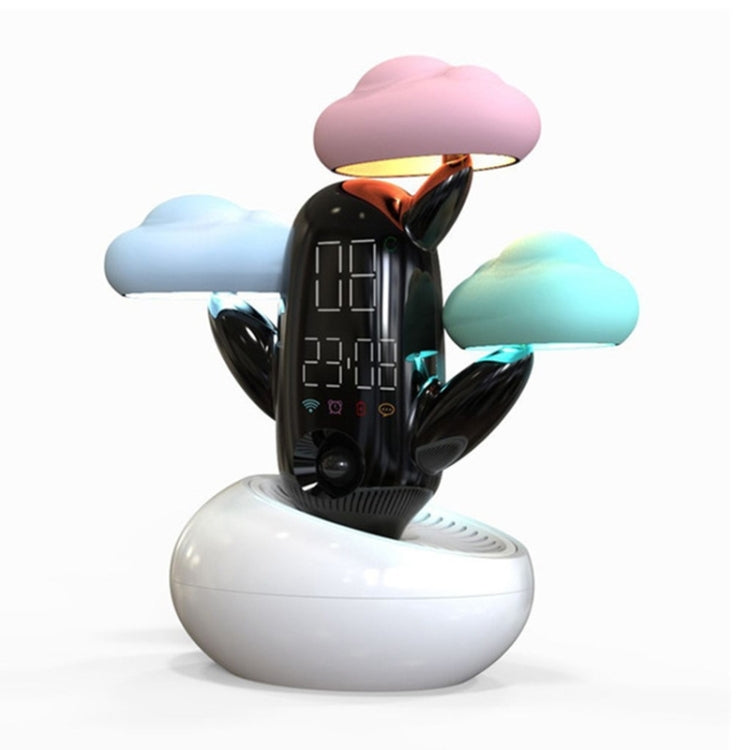 Sveglia sveglia per bambini a induzione intelligente multifunzionale con luce temporale cloud