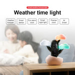 Sveglia sveglia per bambini a induzione intelligente multifunzionale con luce temporale cloud