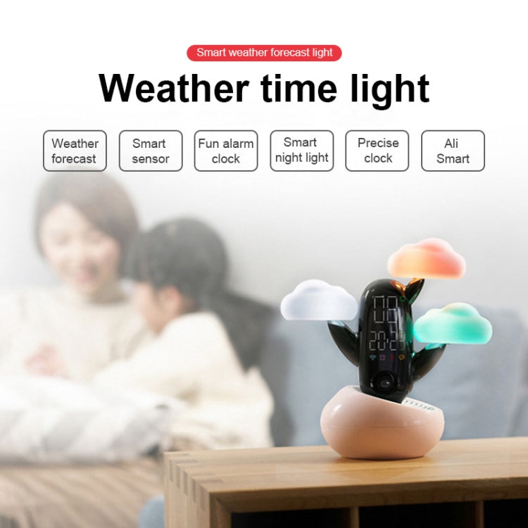 Sveglia sveglia per bambini a induzione intelligente multifunzionale con luce temporale cloud