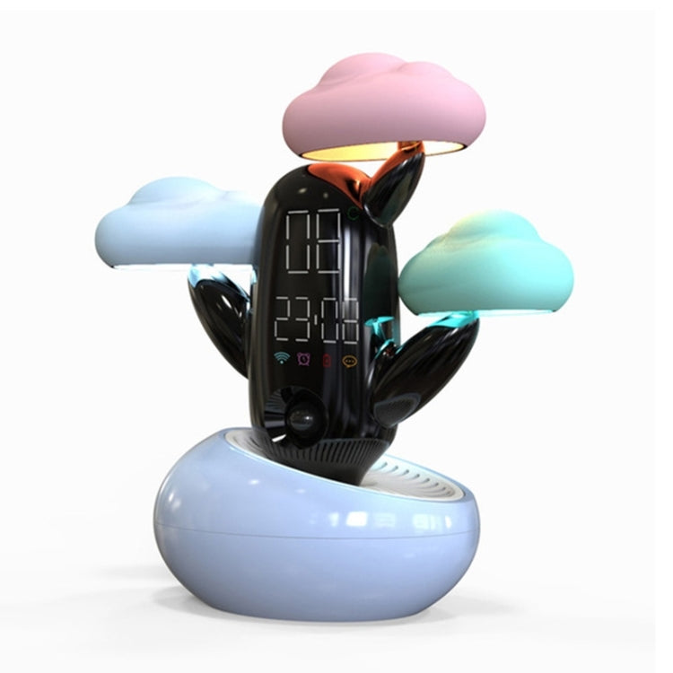 Sveglia sveglia per bambini a induzione intelligente multifunzionale con luce temporale cloud