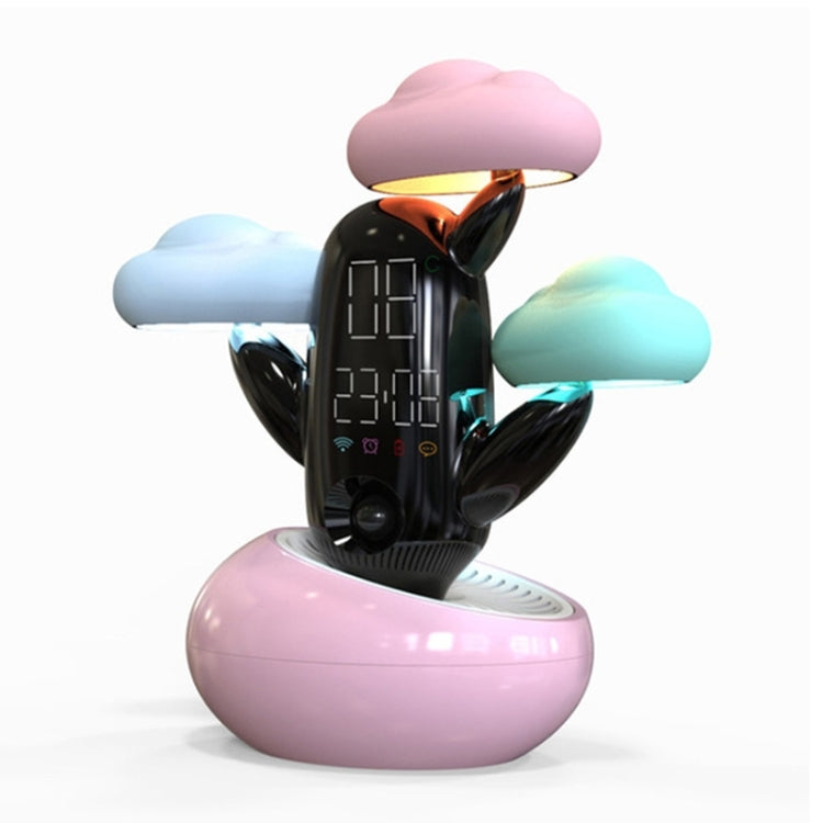 Sveglia sveglia per bambini a induzione intelligente multifunzionale con luce temporale cloud