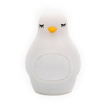 I simpatici fagioli in silicone multifunzionali creativi del pinguino svegliano i bambini che dormono Sveglia elettronica a LED