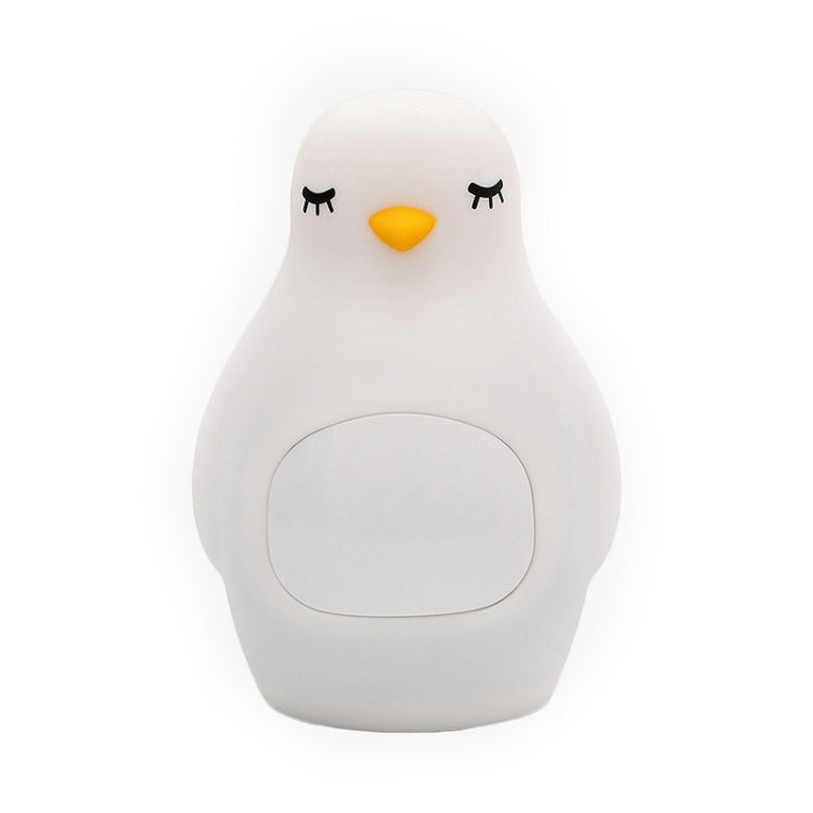 I simpatici fagioli in silicone multifunzionali creativi del pinguino svegliano i bambini che dormono Sveglia elettronica a LED