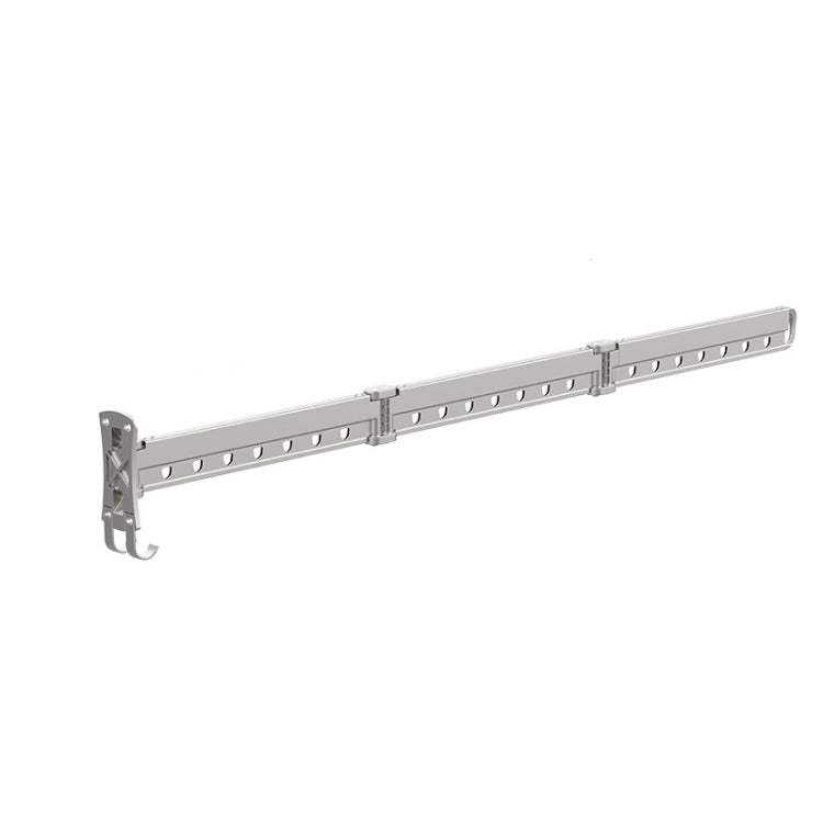 Stendibiancheria pieghevole telescopico per balcone, stendibiancheria da parete per uso domestico, Golden Long (3 Sections), Silver Long (3 Sections), Black Long (3 Sections), Rose Gold Long (3 Sections), Golden Short (2 Section)                       ...