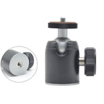 Mini treppiede da tavolo in lega di alluminio Mini testa a sfera Treppiede inclinabile a 360 gradi con inclinazione di 90 gradi, BH-900, BH-901, BH-902, BH-903, BH-904, BH-905, BH-906, BH-907, BH-908