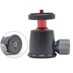 Mini treppiede da tavolo in lega di alluminio Mini testa a sfera Treppiede inclinabile a 360 gradi con inclinazione di 90 gradi, BH-900, BH-901, BH-902, BH-903, BH-904, BH-905, BH-906, BH-907, BH-908