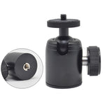 Mini treppiede da tavolo in lega di alluminio Mini testa a sfera Treppiede inclinabile a 360 gradi con inclinazione di 90 gradi, BH-900, BH-901, BH-902, BH-903, BH-904, BH-905, BH-906, BH-907, BH-908