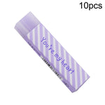 20 PCS Long Love Eraser Witing Painting Office & School Supplies Consegna a colori casuali, Long Love Eraser