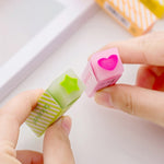 20 PCS Long Love Eraser Witing Painting Office & School Supplies Consegna a colori casuali, Long Love Eraser