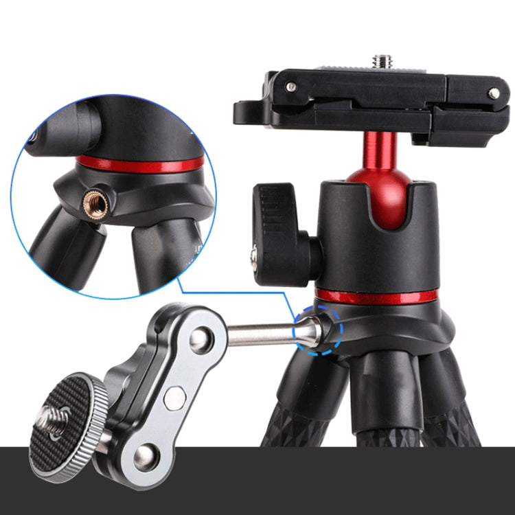 Treppiede da tavolo mini con giunto cardanico per smartphone