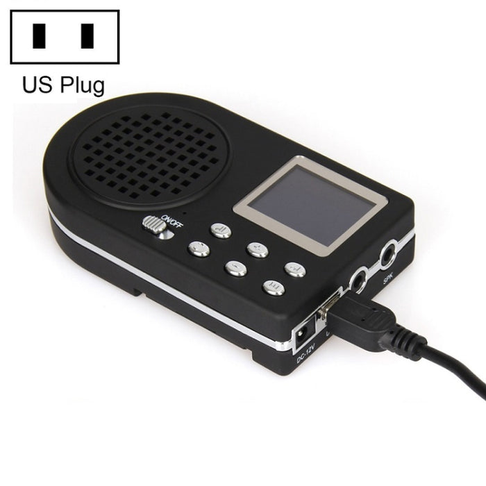 Lettore MP3 per richiamo uccelli da esterno con telecomando wirel